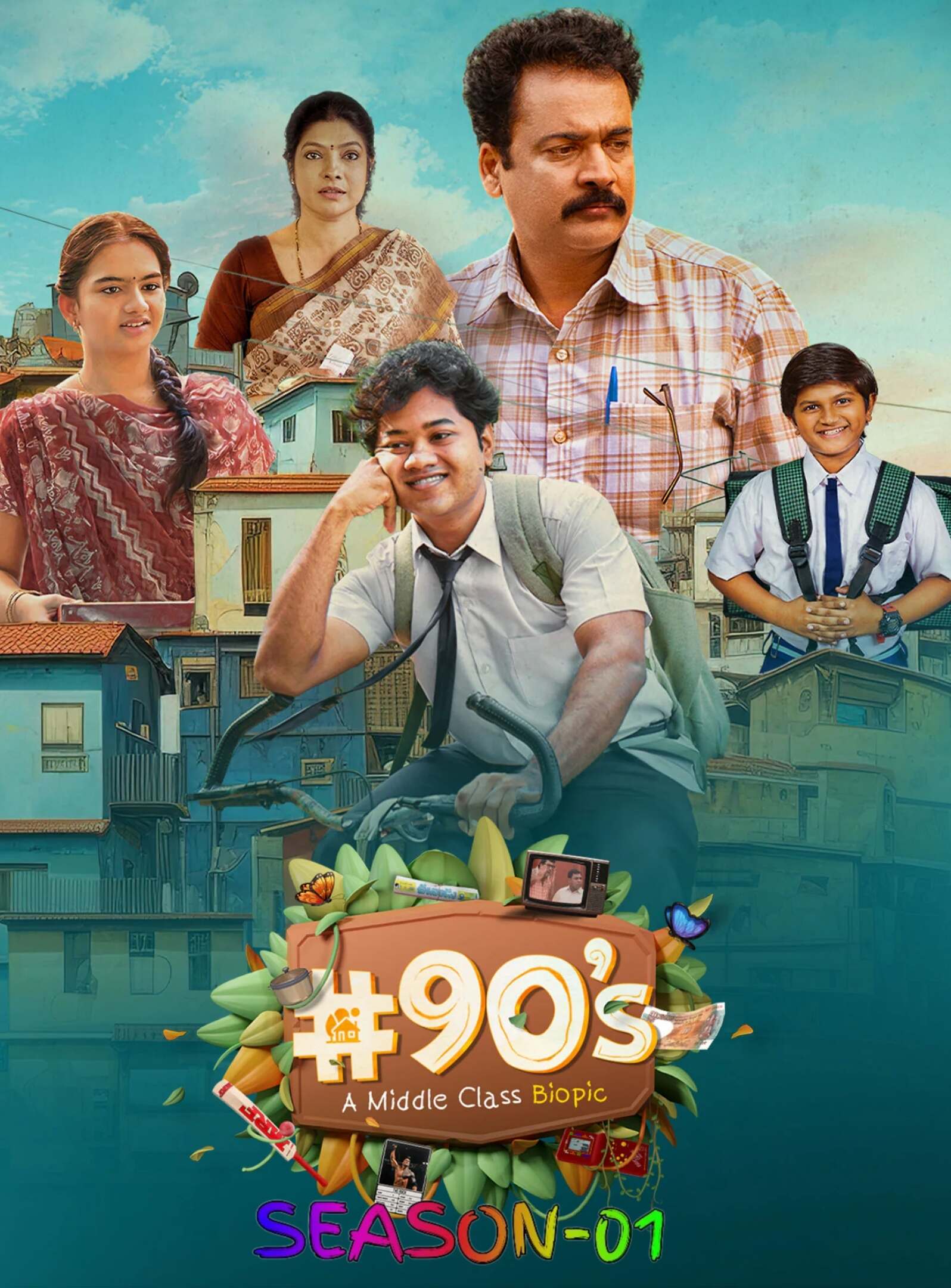 90s A Middle Class Biopic S01 (2025) Hindi Completed Web Series HEVC ESub