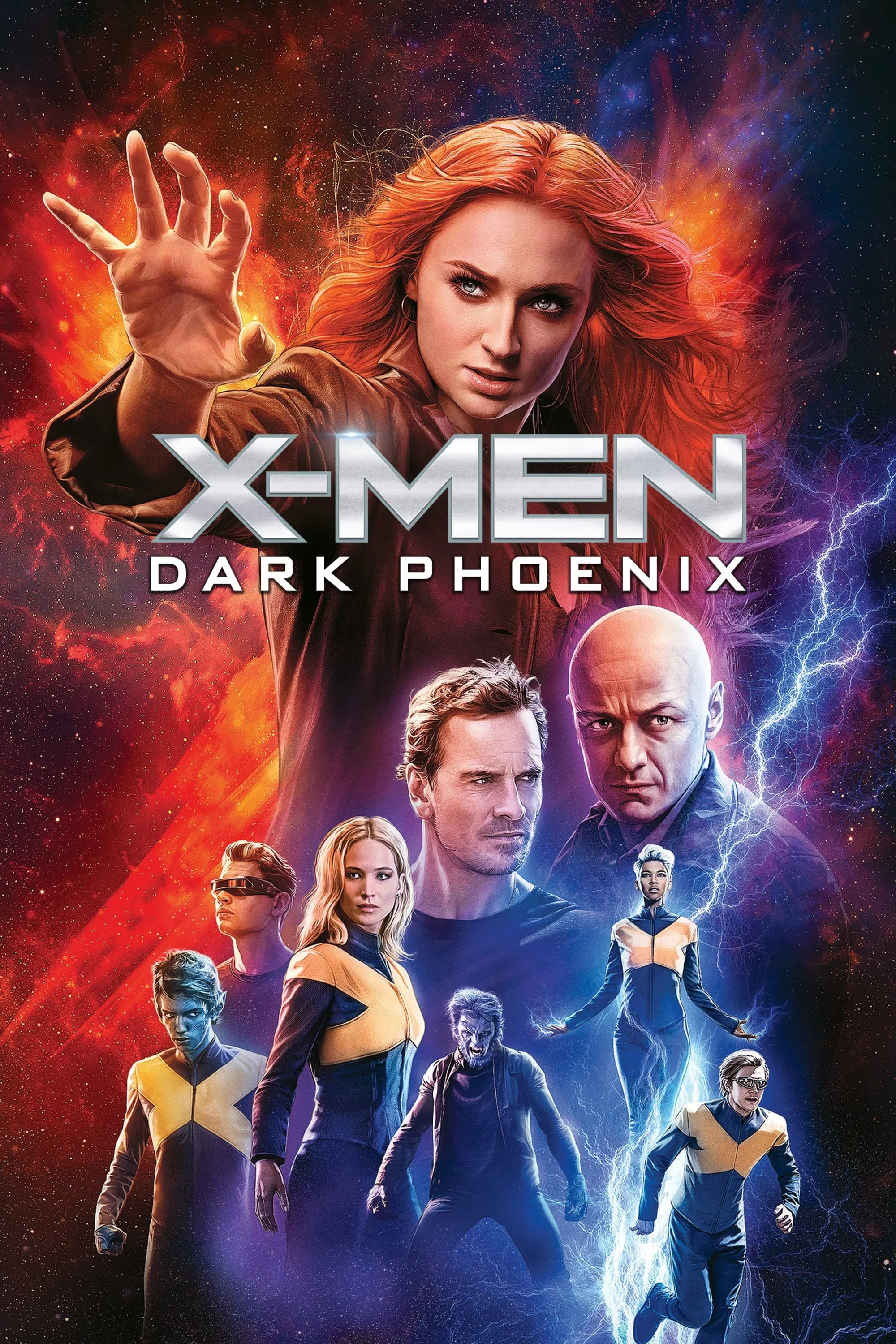 Dark Phoenix (2019) (Hindi + English) Dual Audio Hollywood Movie BluRay HD ESub
